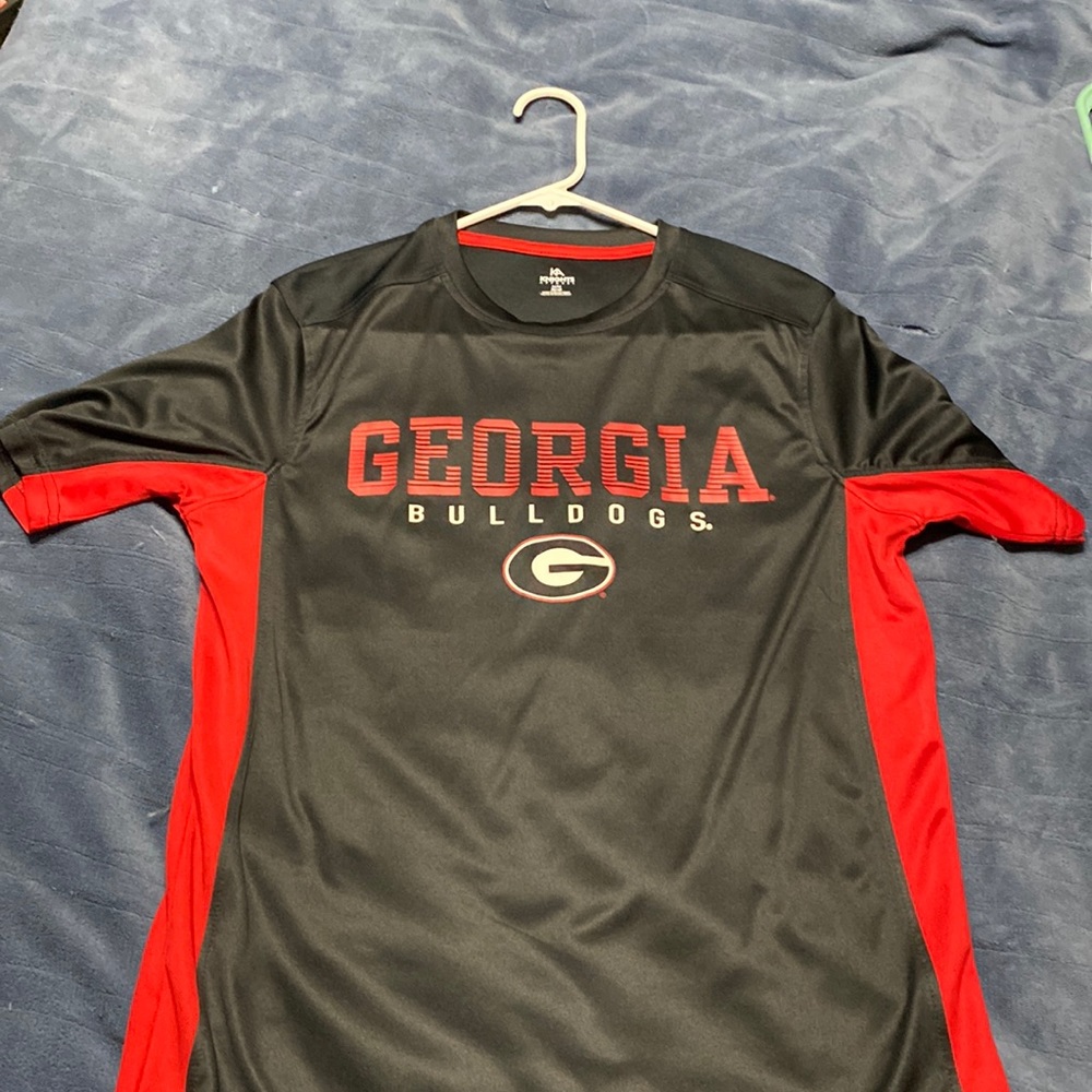 Georgia bulldogs silky shirt
